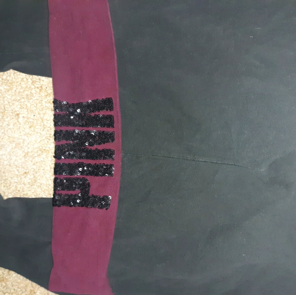 Love pink leggings size medium